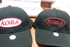 вышивка логотипа на кепках